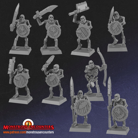 Undead Skeleton Horde Orc Expansion by Monstrous Encounters