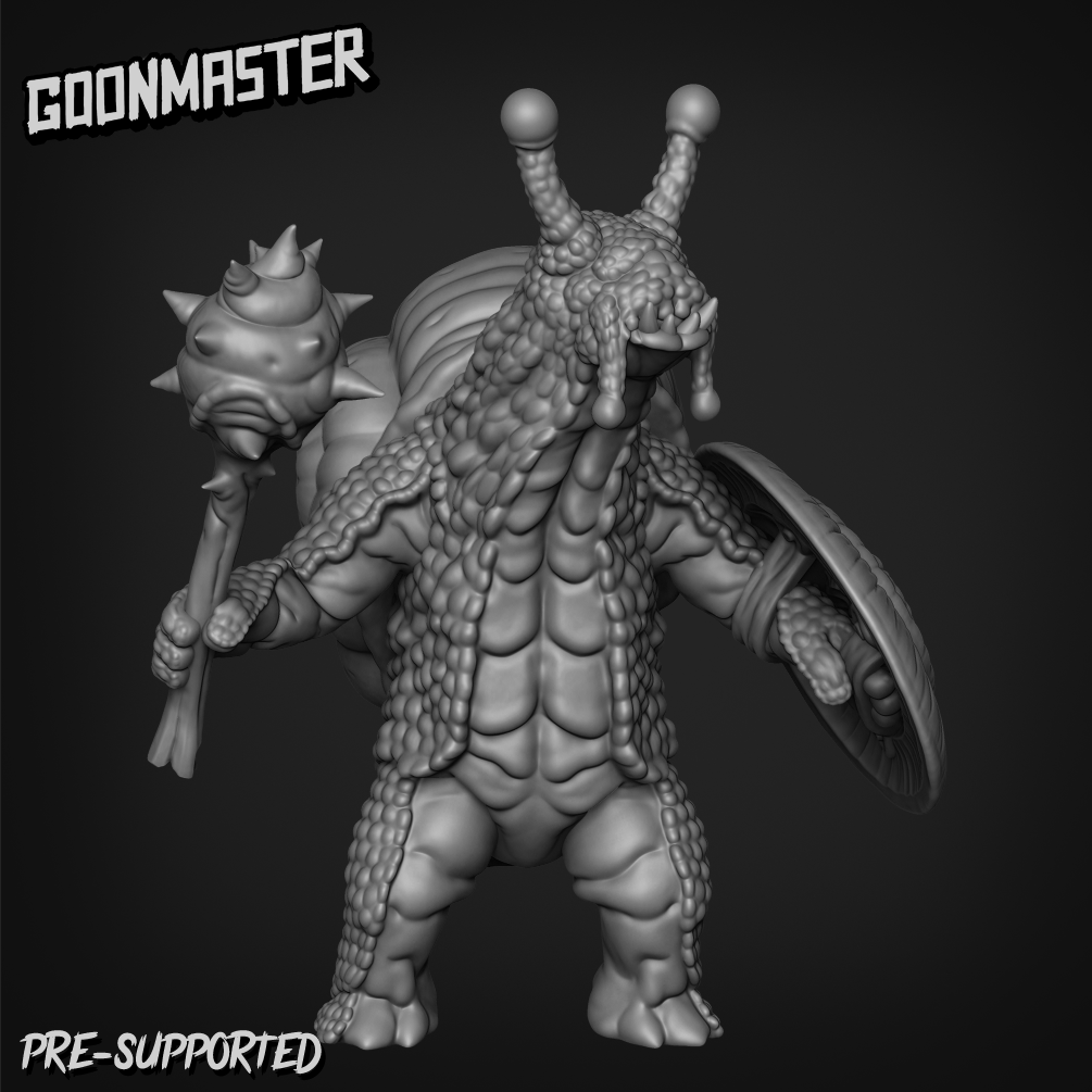 Snail With Shield By Goon Master