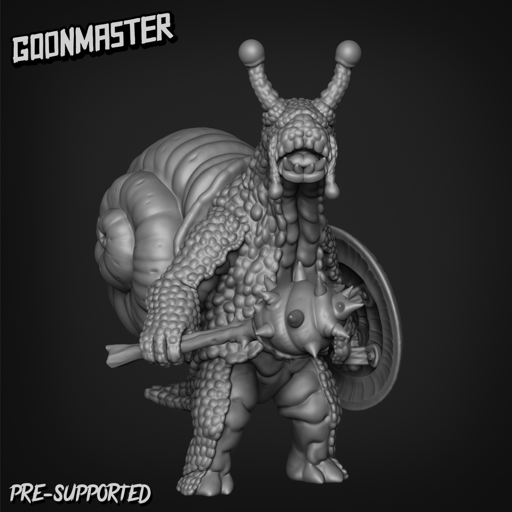 Snail With Shield By Goon Master