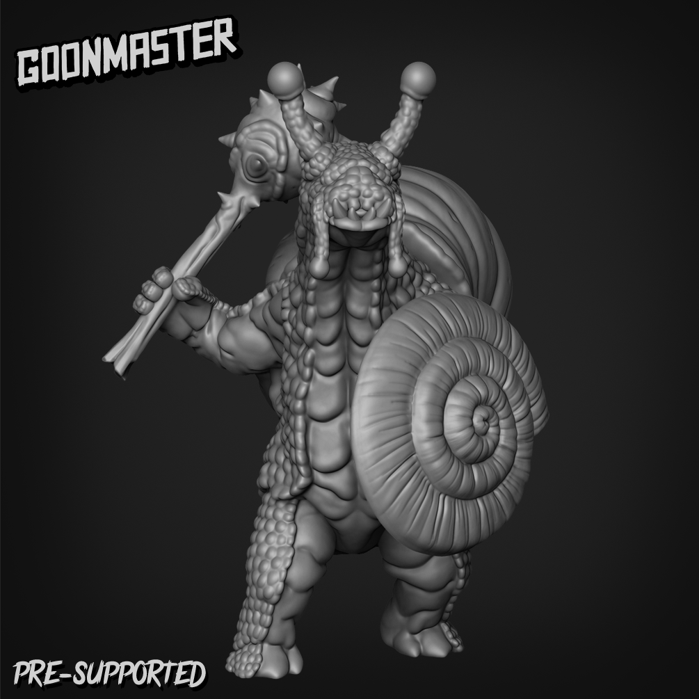Snail With Shield By Goon Master