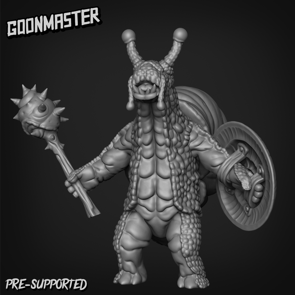 Snail With Shield By Goon Master