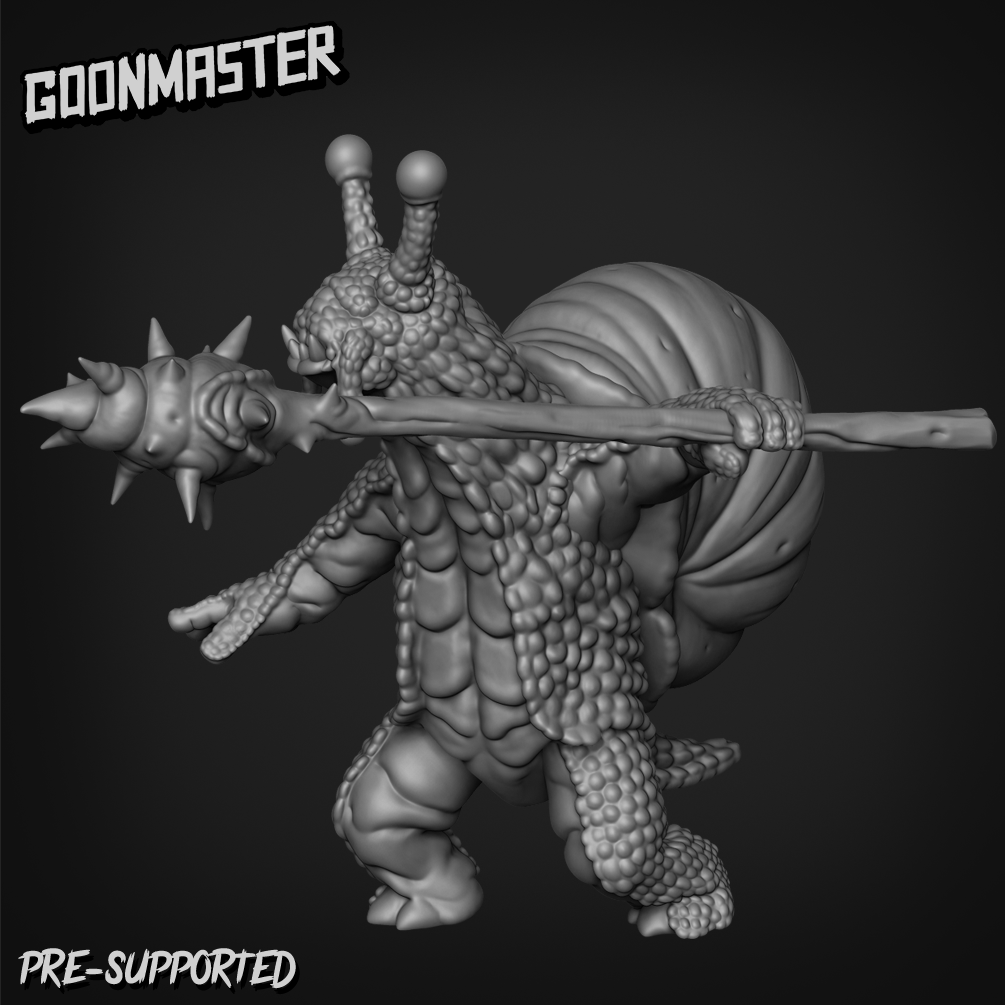 Snail With Spear By Goon Master