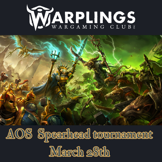 Warplings March AOS Spearhead tournament