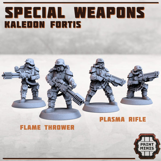 Special Weapons Troops - Kaledon Fortis Army