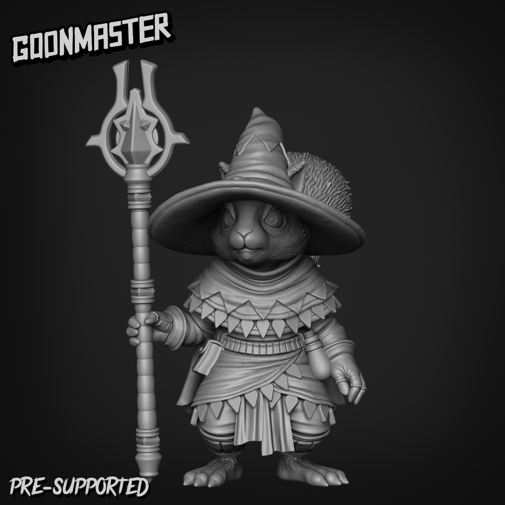 Squirrel Wizard By Goon Master