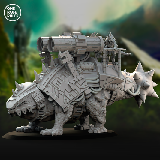 Ankylosaurus (Fusion Cannon) - Saurian Starhost (1+2 Models)