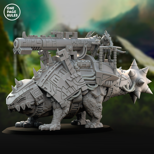Ankylosaurus (Plasma Burster) - Saurian Starhost (1+2 Models)