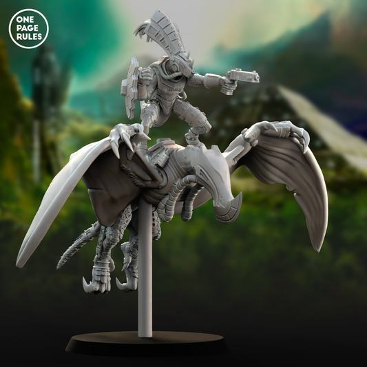 Gecko Champion on Ripjawdactyl (Chief) - Saurian Starhost (1 Model)