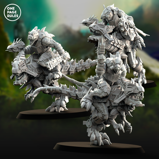 Raptor Riders (Hand Weapon) - Saurian Starhost (3 Models)