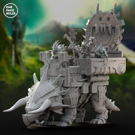 Triceratops (Priest) - Saurian Starhost (1+5 Models)