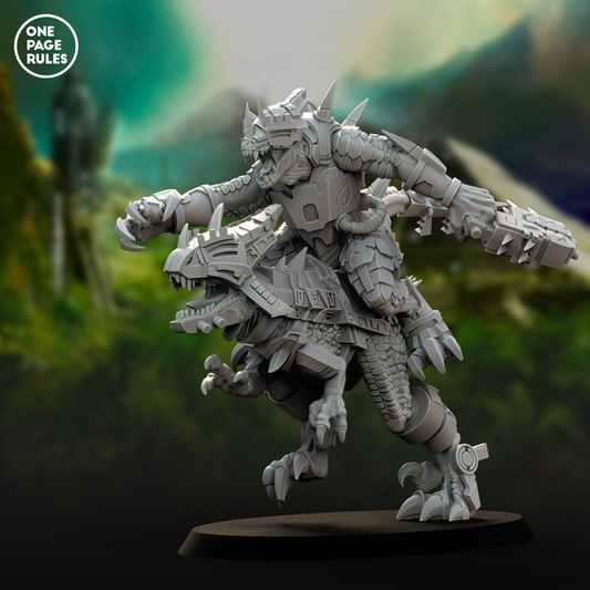 Saurian Veteran on Raptor (Claw) - Saurian Starhost (1 Model)