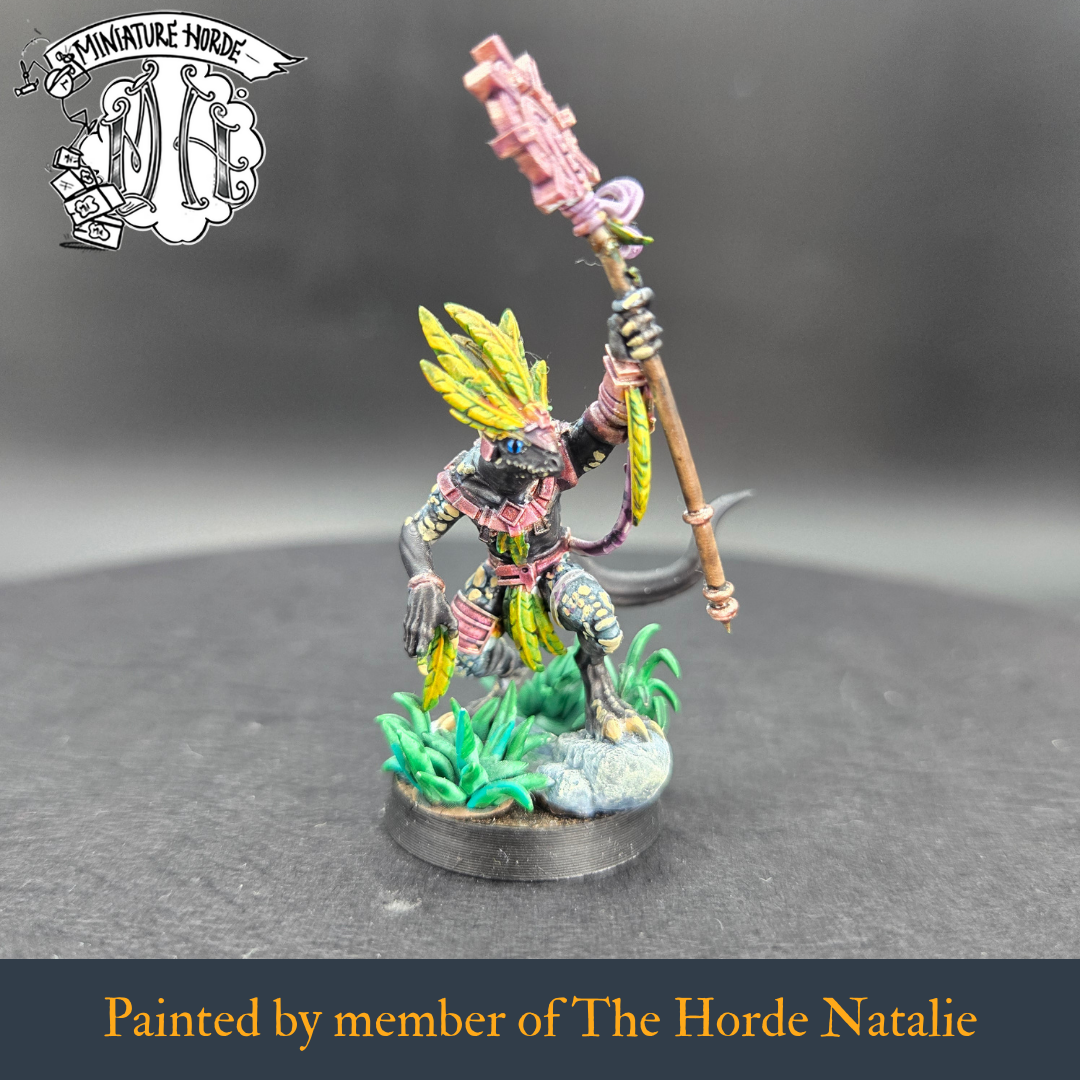 Gecko Champion (Priest) - Saurians (1 Model)
