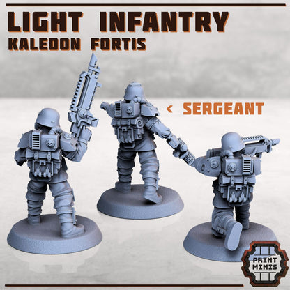 Light Infantry - Kaledon Fortis Army