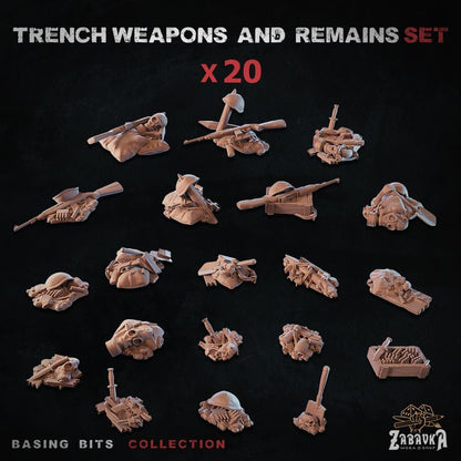 Trench Weapons and Remains