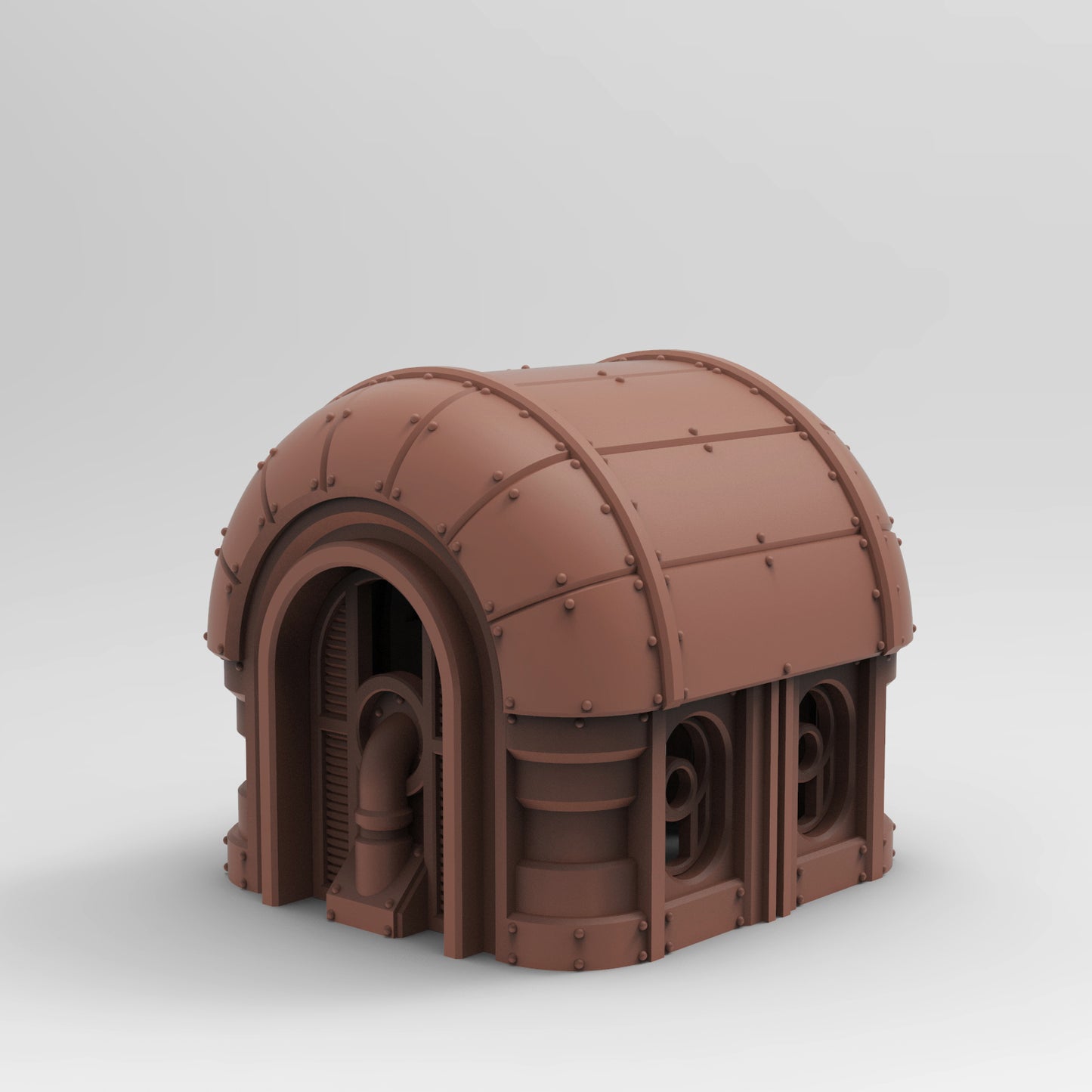 Steelspire Small Building - Tesseract Tomb