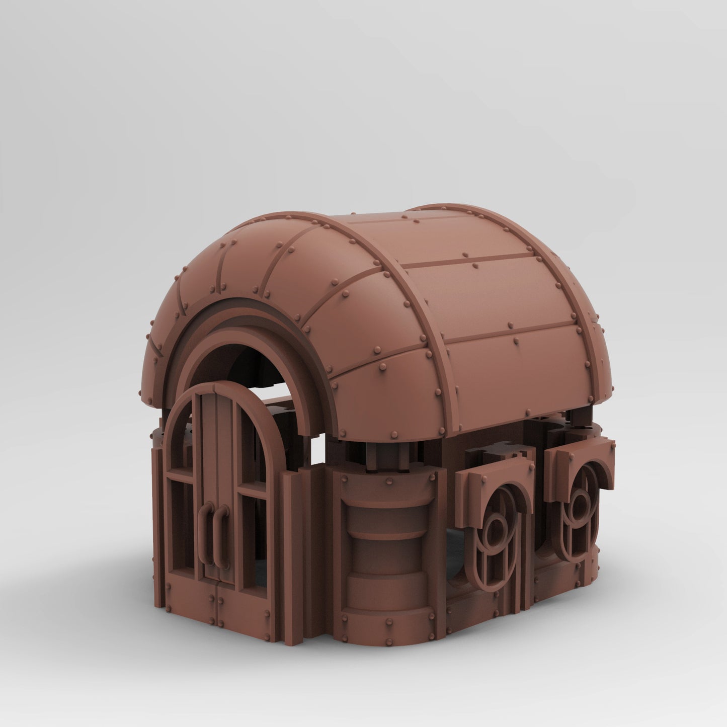 Steelspire Small Building - Tesseract Tomb