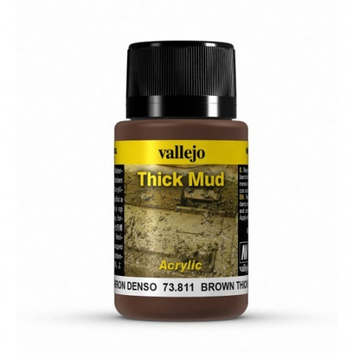 Brown Thick Mud 40 ml - Vallejo Weathering Effects