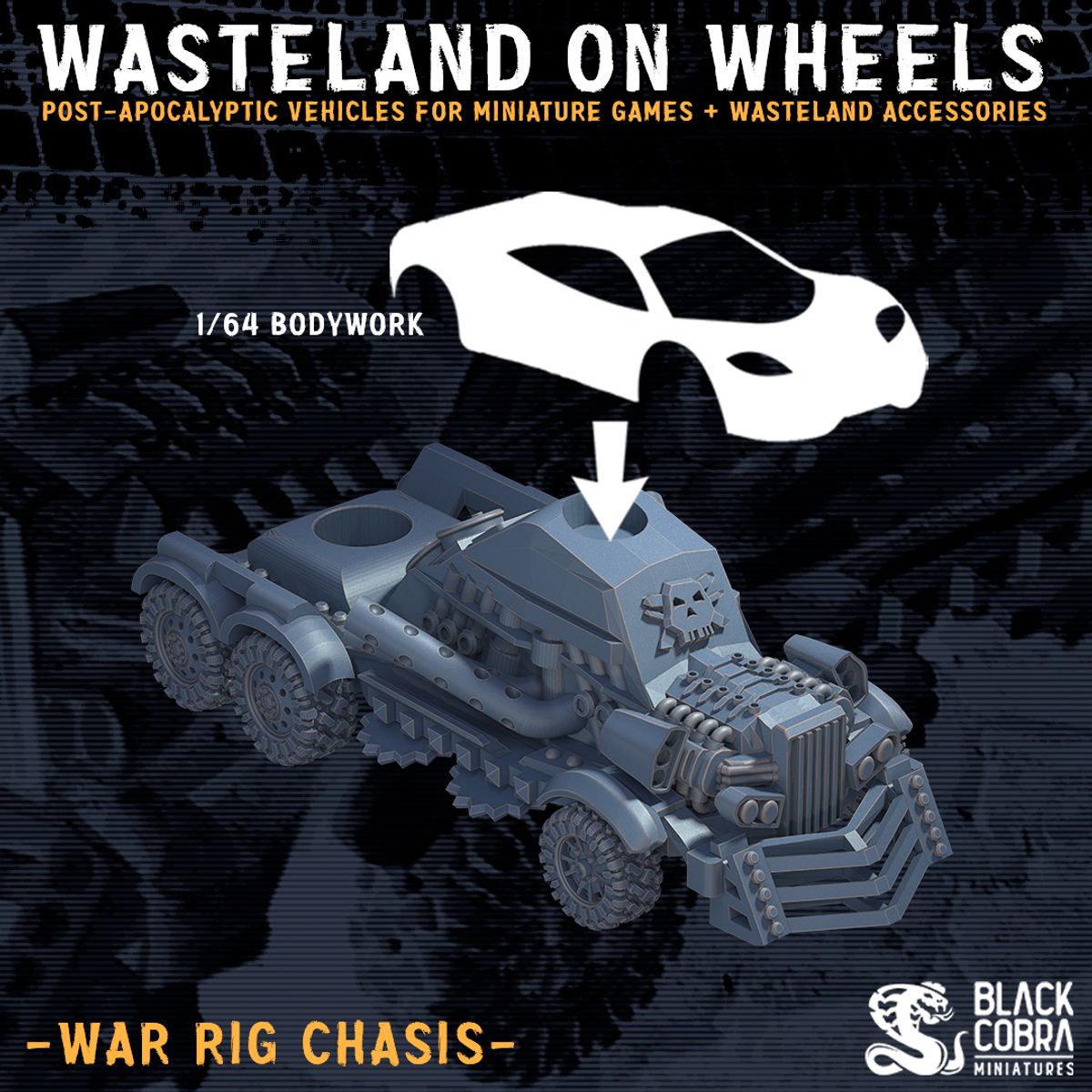 War Rig Chassis - Wasteland on Wheels