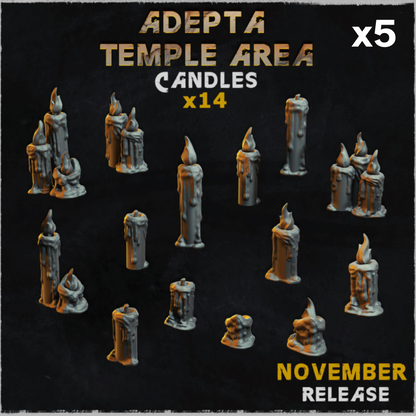 Adepta Temple Candles Multipack