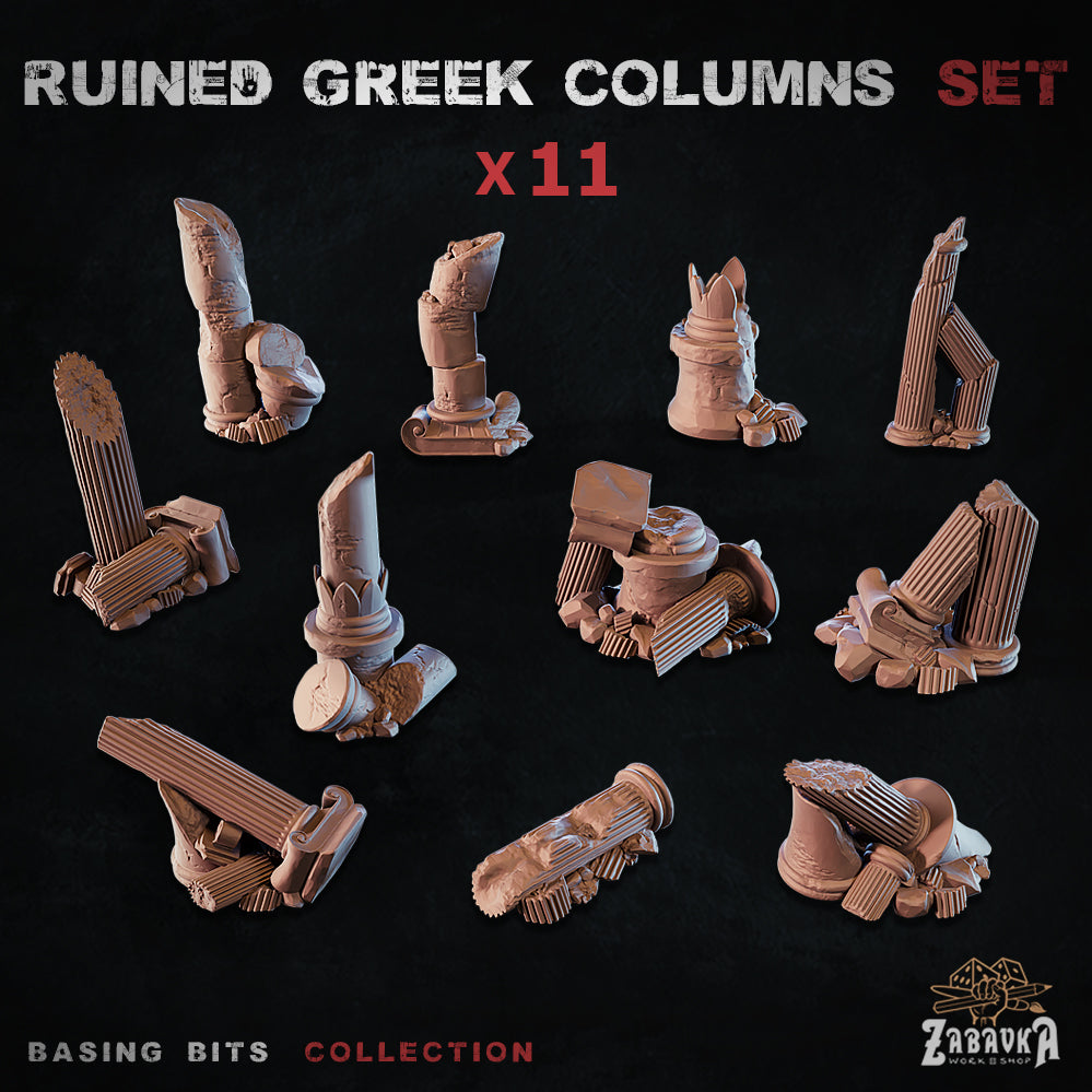 Ruined Greek Columns